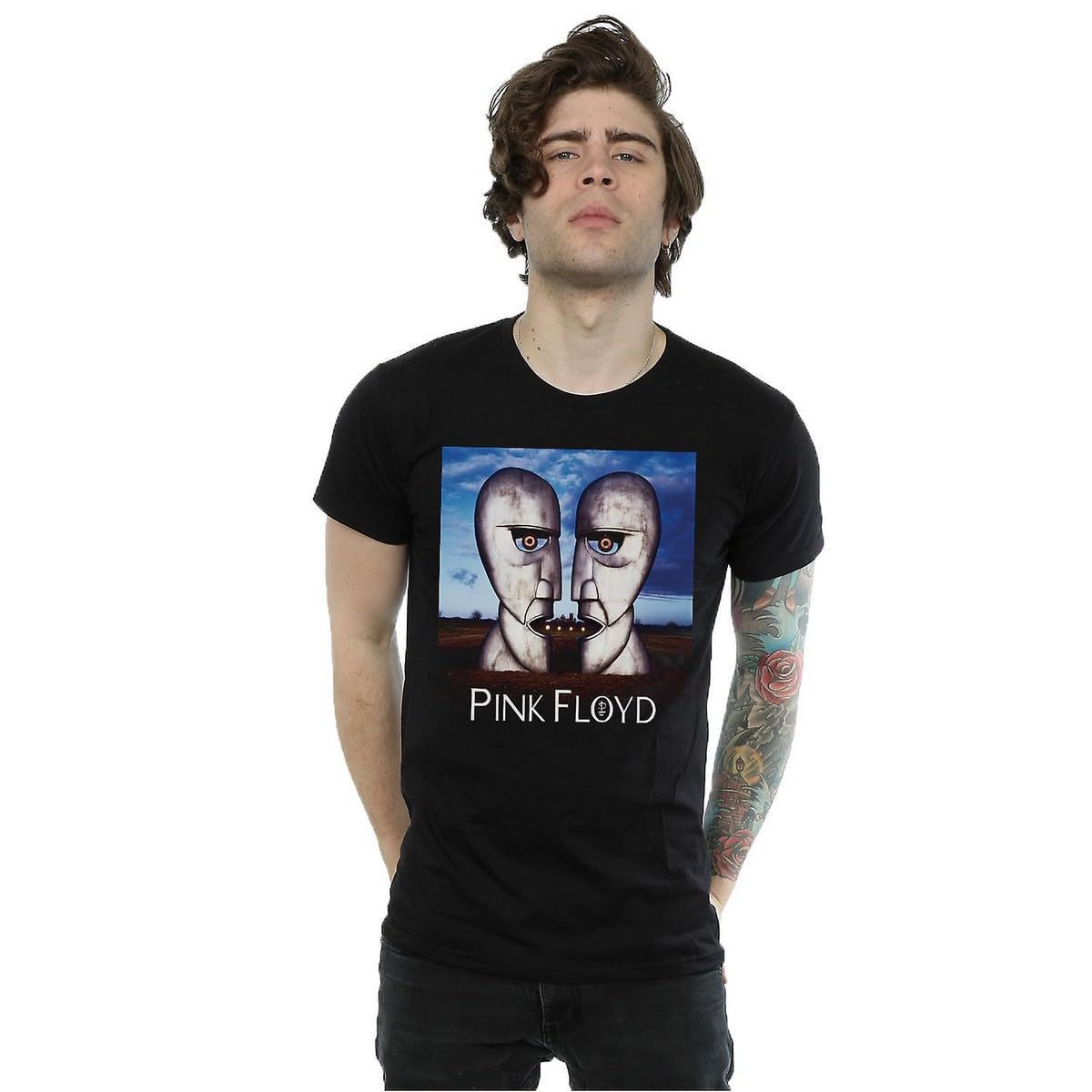 Pink Floyd Men's The Division Bell T-Shirt Large Black