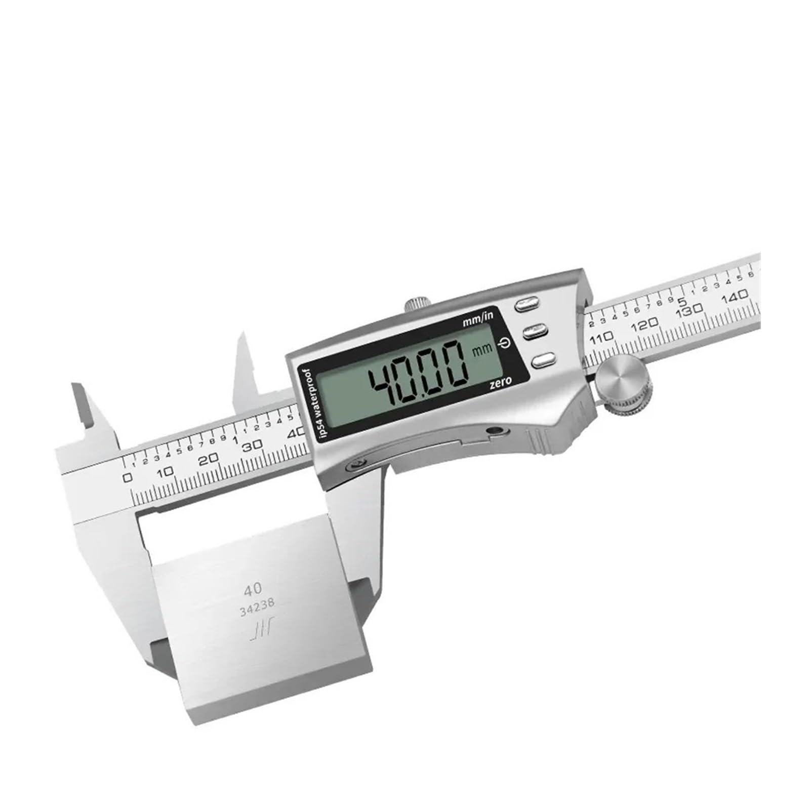 Mikrometr, Suwmiarka elektroniczna metalowa 0-150mm Suwmiarka cyfrowa Linijka ze stali nierdzewnej Narzędzia pomiarowe LCD do gospodarstwa domowego