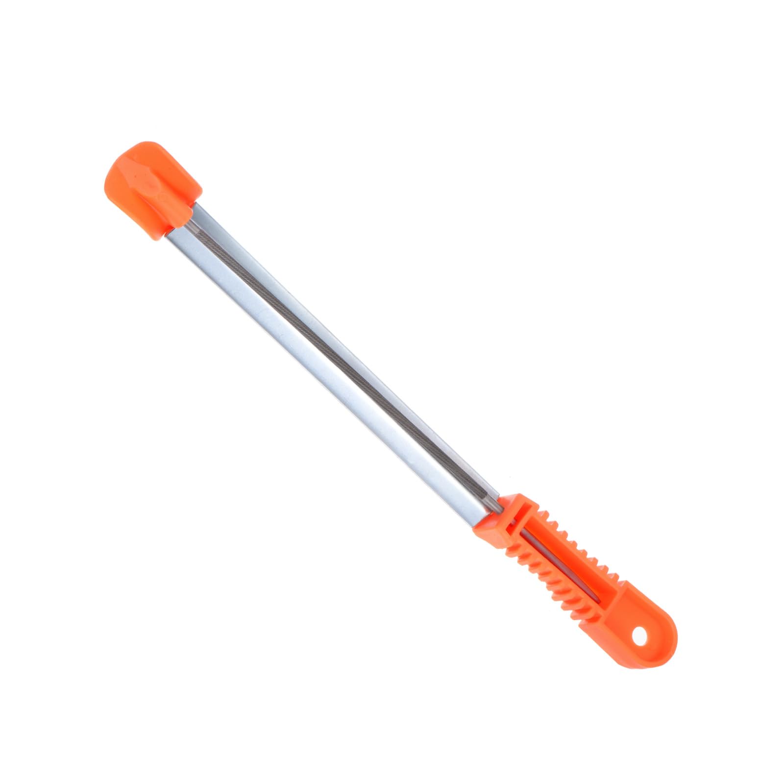 CoCud Chainsaw File, 5/32" (4mm), Chrome Steel Round Sharpener Files with Non-slip Sharpening Guide Handle