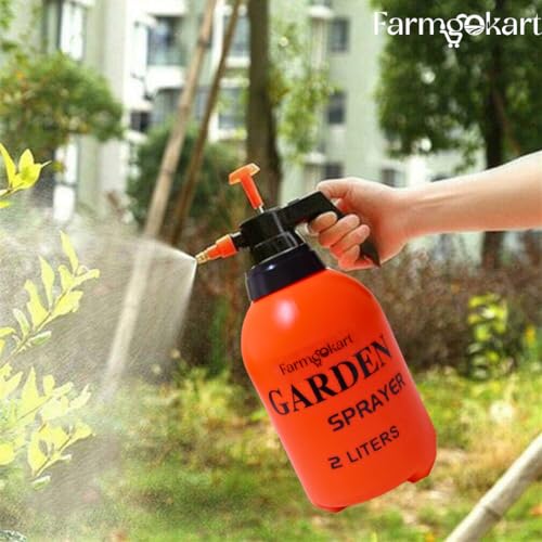 2 Liters Garden Pressure Spray Pump | Hand Held Sprayer Tank | Multipurpose Sprayer Used for Watering and Pesticide Spray | for Home Gardening
