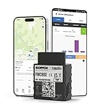 GPS Tracker ScorpionTrack OBD Car Tracker, 4G GPS Tracker for Vehicles, Real-Time Location & Compact Tracker Solution, Best GPS Tracker for Cars, Vans, Motorcycles & Motorhomes (4G FMC800+)