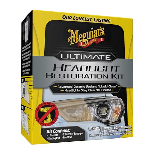 Meguiar's Ultimate Headlight Restoration Kit - The Perfect Headlight Repair Kit...