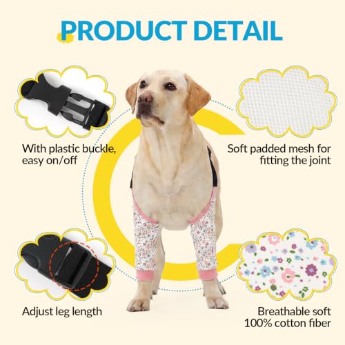 Image of ROZKITCH Dog Sleeve to Prevent Licking for Front Leg Surgery