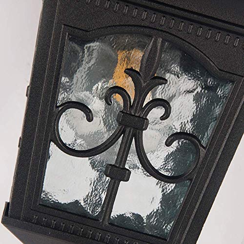 Lampe murale E27 imperméable style vintage pour allée et cour