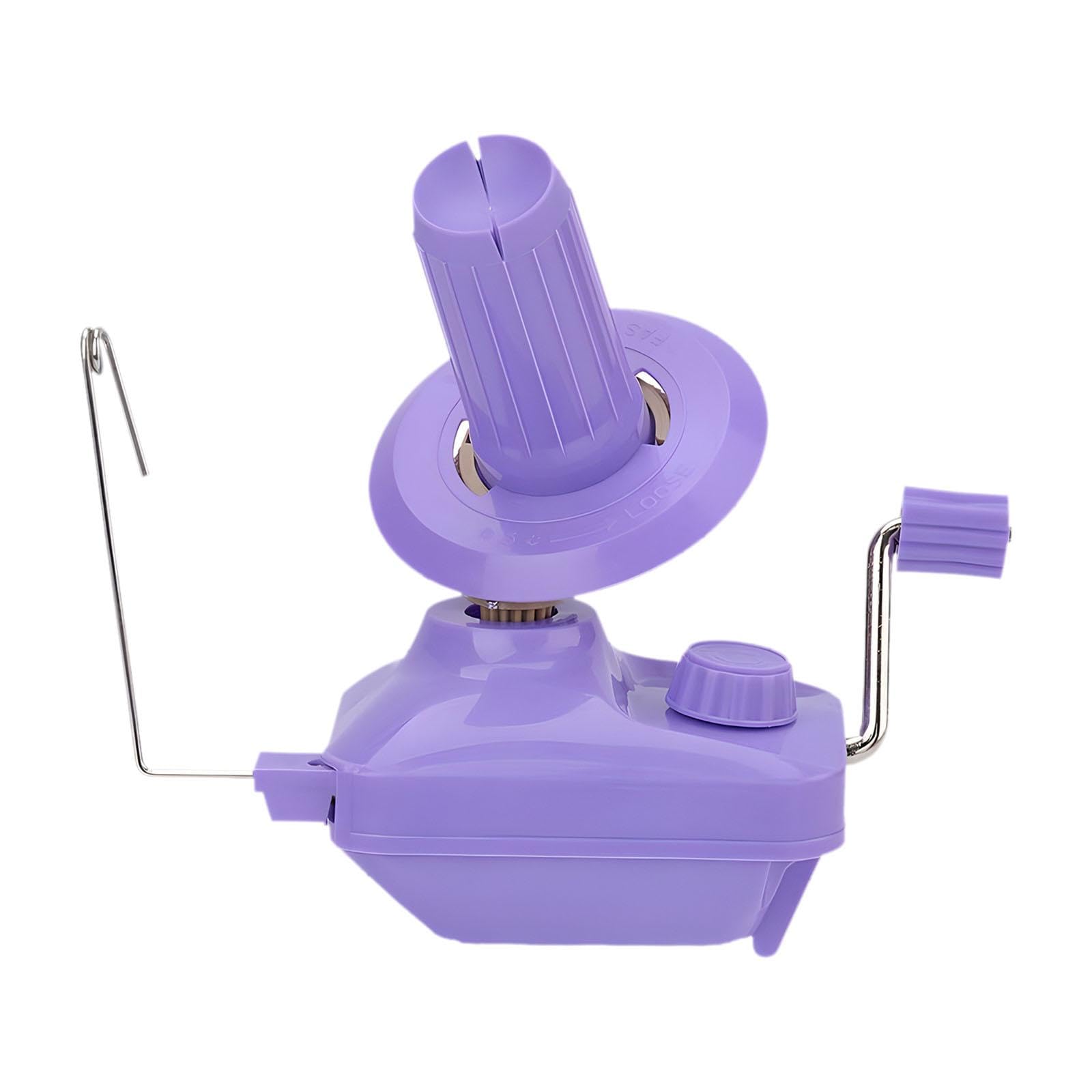 Wool Yarn Winder Lightweight DIY with Handle for Knitting Fiber Winding Yarn Violet | Needlecrafts & Yarn | Crocheting & Knitting | Notions & Tools-image-21