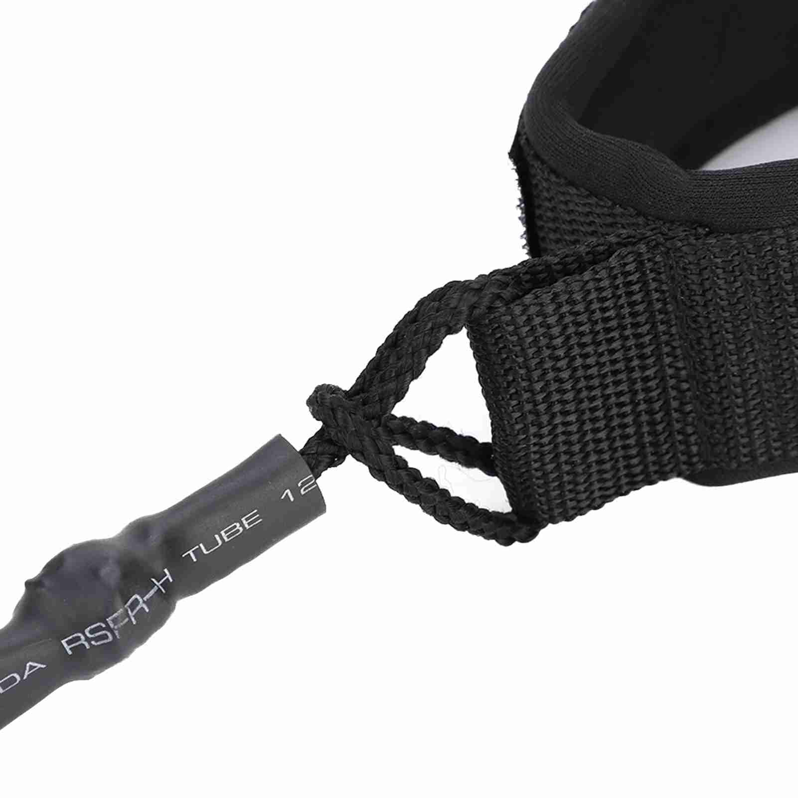 Planche de Surf Laisse Stand up Paddle Board enroulé Printemps Laisse Jambe Pied Corde Surf Laisse 5mm(Jaune),braceletde Maintien pour Planche Surf
