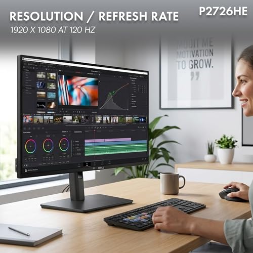 Image of Dell Pro P2726HE 27 inch FHD 1920 x 1080 at 120Hz IPS Business Monitors Bundle