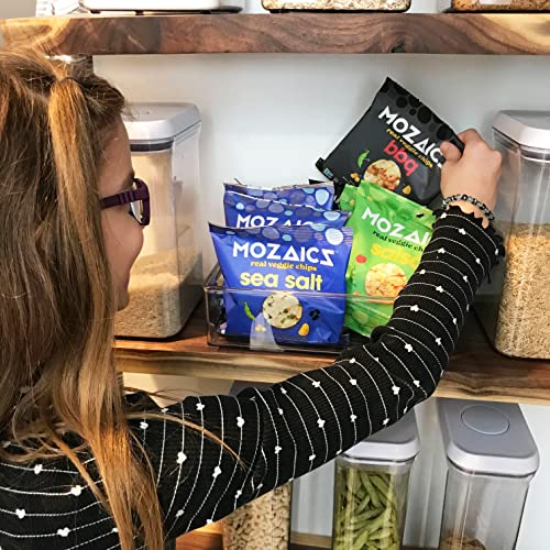 Mozaics Variety Snack Bags - Popped Veggie Chips (20-Pack) | Healthy Pea Protein Crisps | Gluten Free (0.75 Oz Bags) #TOP2