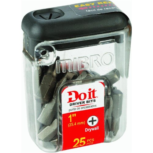 871991DB MIBRO/GS 25Pc #2 1" Phillips Bit