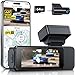 GKU Dashcam Voiture Avant Arrière,Écran Tactile 3.18",4K+1080P Camera Voiture avec Carte SD 64 Go,5.8GHz WiFi GPS,Camera Embarquée Voiture avec 24H Mode Stationnement,G-Capteur,Vision Nocturne,WDR