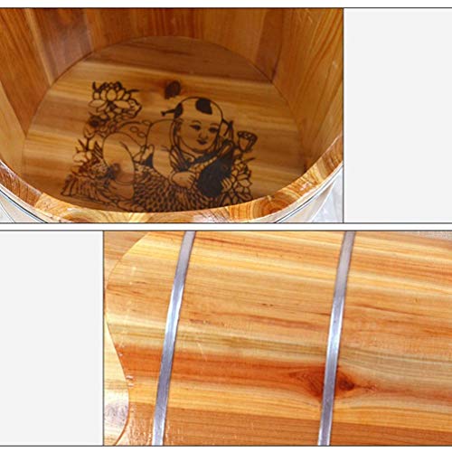 Spa de pies y piernas de madera para uso doméstico miniatura 2