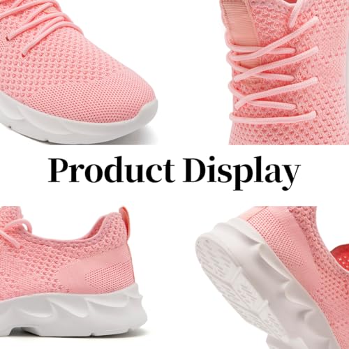 Image of Womens Walking Shoes Slip on Running Tennis Sneakers Non Slip Workout Athletic Gym Sports Breathable Mesh Lightweight Comfortable Fashion Casual Soft Sole