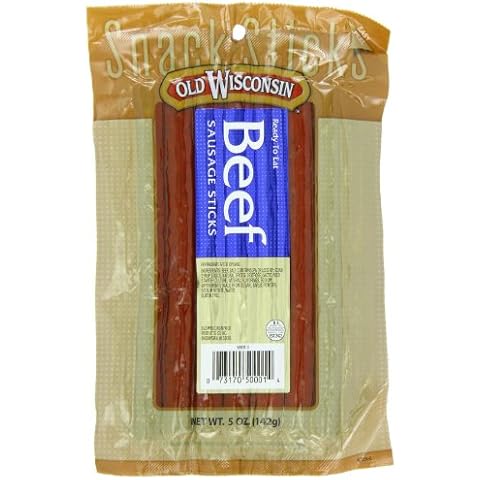 Old Wisconsin Beef Deli Sticks, 5 Ounce Package Cover