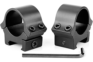 Low Profile Scope Rings: Mount Rifle Optics Swiftly on Picatinny and Weaver Rails