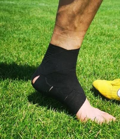 Titan Athletics - 12 Pack - Premium Quality Black Athletic Tape/Sports Tape - 1 1/2 Inch X 45 Feet Per Roll - 100 Percent Cotton With Zinc Oxide - Easy Tear Zig Zag Design. #TOP5