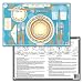 Tot Talk Table Setting & Etiquette Educational Placemat for Kids, Washable and Long-Lasting