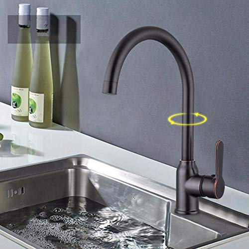 Robinet de cuisine évier noir pour moderniser votre espace