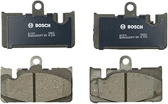 BOSCH BC871 QuietCast Premium Ceramic Disc Brake Pad Set - Compatible with Select Lexus LS430; REAR