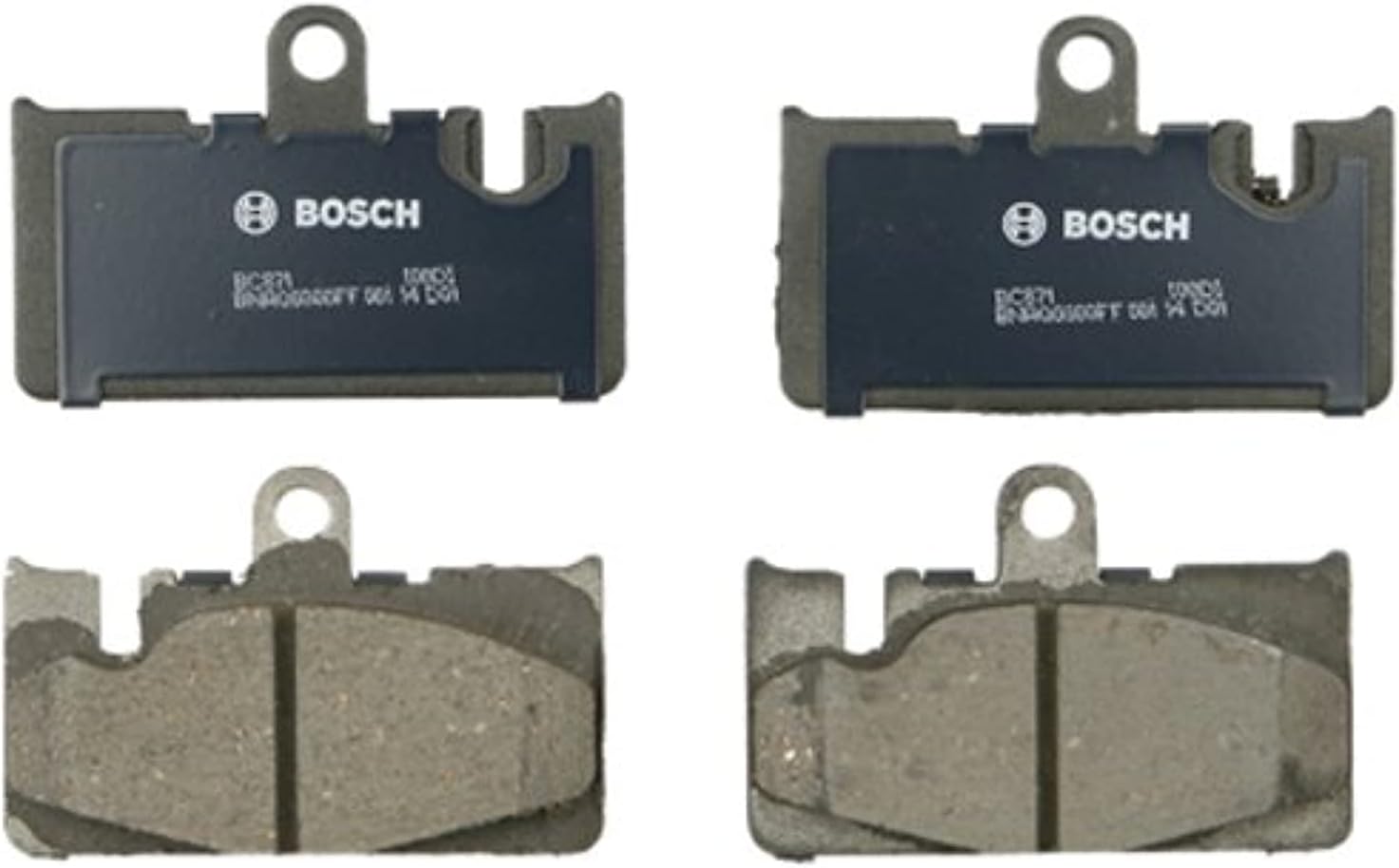 BC871 QuietCast Premium Ceramic Disc Brake Pad Set - Compatible with Select Lexus LS430; REAR