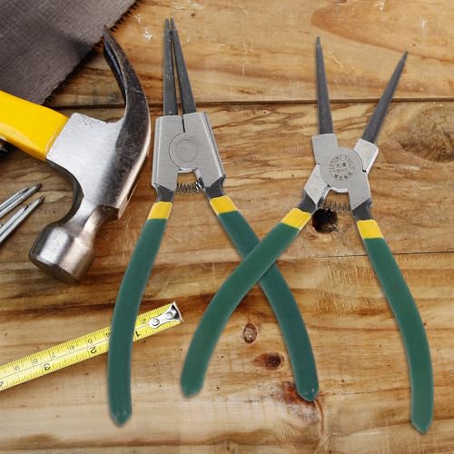 Alicates para anillos de retención con puntas rectificadas de precisión 7