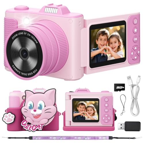 Kids Camera for Boys Girls Ages 3-10 Digital Camera Kids Toy Gifts - image 1