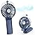COMLIFE Portable Handheld Misting Fan, 3000mAh Rechargeable - Up to 10h Cooling & 1h Misting, Battery Operated Spray for Travel, Home Office, Camping, Outdoors