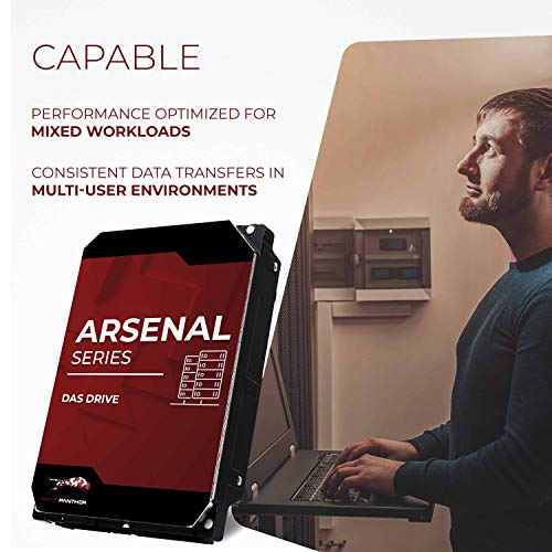 Image of Water Panther WP Arsenal 10TB SAS 12Gb /s 7200RPM 3.5-Inch DAS Hard Drive for Storage Server, Enterprise JBOD, Business RAID Workstation, Internal SAS LFF HDD (Renewed)