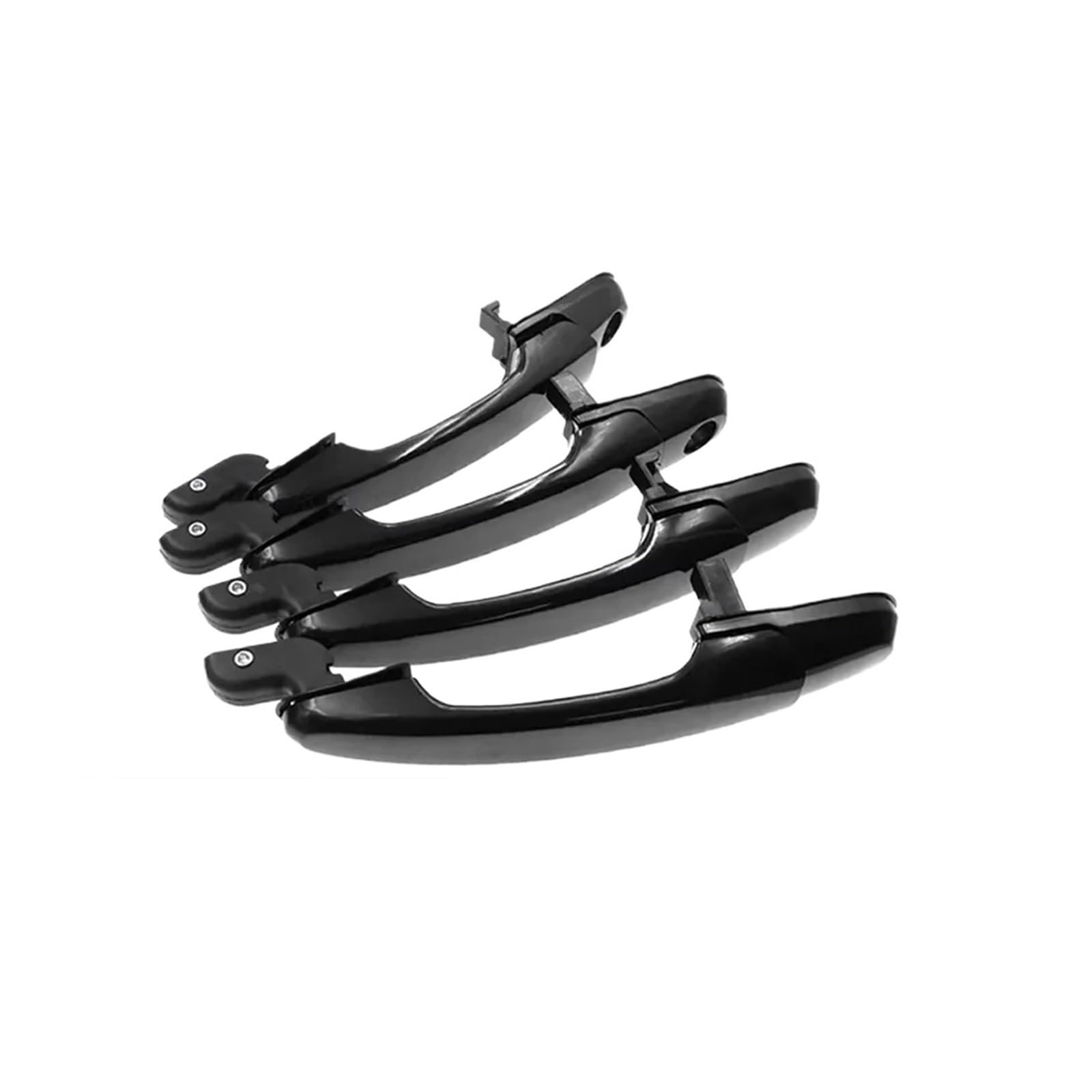ZhanNuoBHd for Hyundai for Tucson 2005-2009 82650-2E000 82660-2E000 83650-2E000 83660-2E000 836602E000 83650 Outside Door Handle Vehicle Exterior Outer Door Handle(1 Set (4pcs))