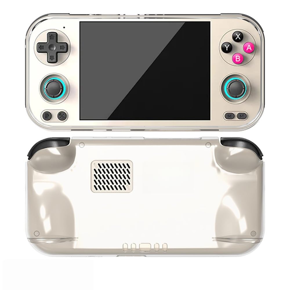 Amazon | For Anbernic RG476H ゲーム機用保護カバー TPU製 透明 冷却