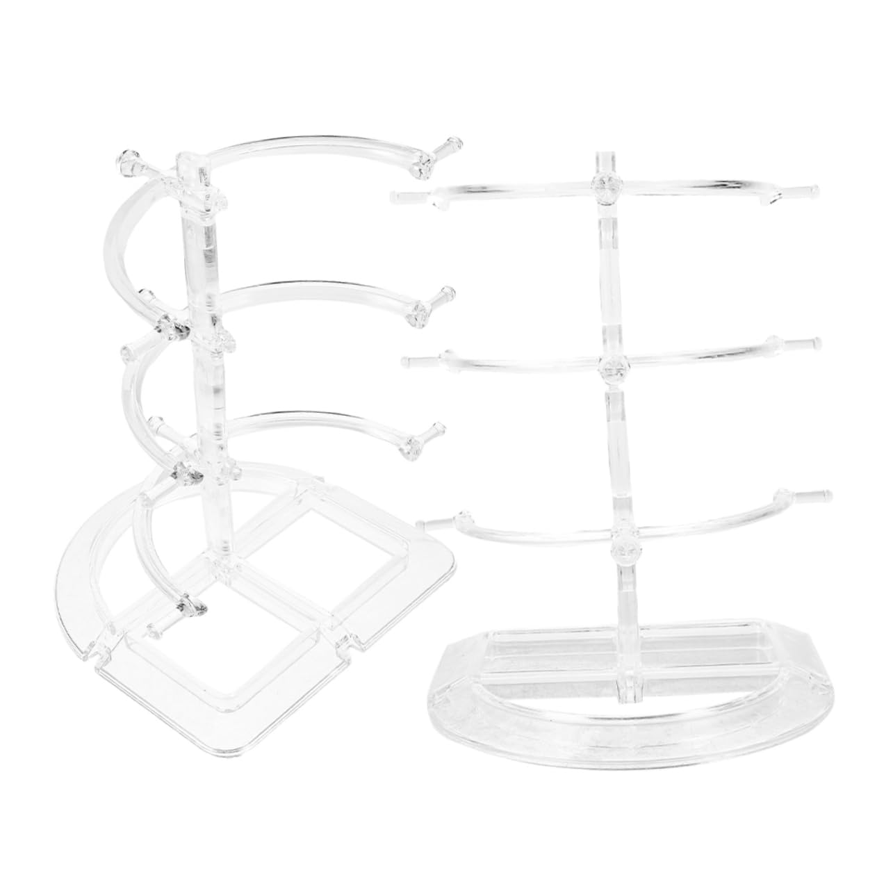 PRETYZOOM 4 Stück Brillenständer Ausstellungsstand Sonnenbrillen-organizer-ständer Sonnenbrillenhalter Brillengestell Brillenhalter Stehen Sonnenbrillen-organizer-rack Glasständer P.s