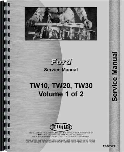 Service Manual Ford TW 30 20 10 Tractor      Plastic Comb