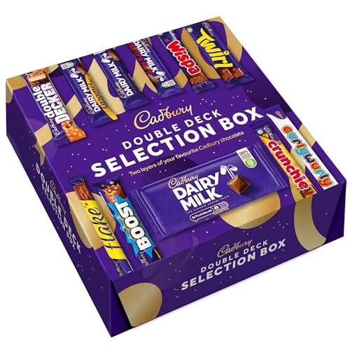 Cadbury Double Deck Choclate Bar Selection Gift Box 524.5grams