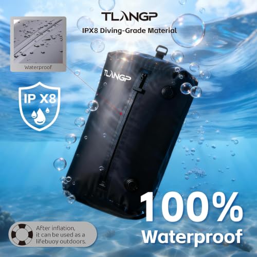 TLANGP Travel Vacuum Bags, with Pump, Suitable for Carry-On Luggage and Backpacks, Compression Bags for Home Storage, Clothing Vacuum Sealing Storage Cubes (2pcs + Pump) - image 4