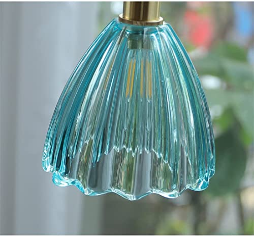 Lámpara colgante E26 pequeña para iluminar mesitas de noche sin espacio 5