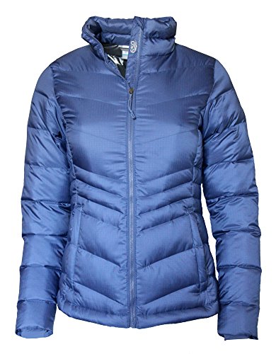 Columbia Women's Polar Freeze Short Down Jacket Omni Heat Warm Winter Coat (Bluebell, M)
