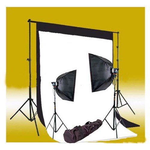 CowboyStudio 320 Watt Photography Studio Monolight Flash Lighting Kit