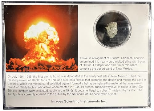 Trinitite Specimen in 5