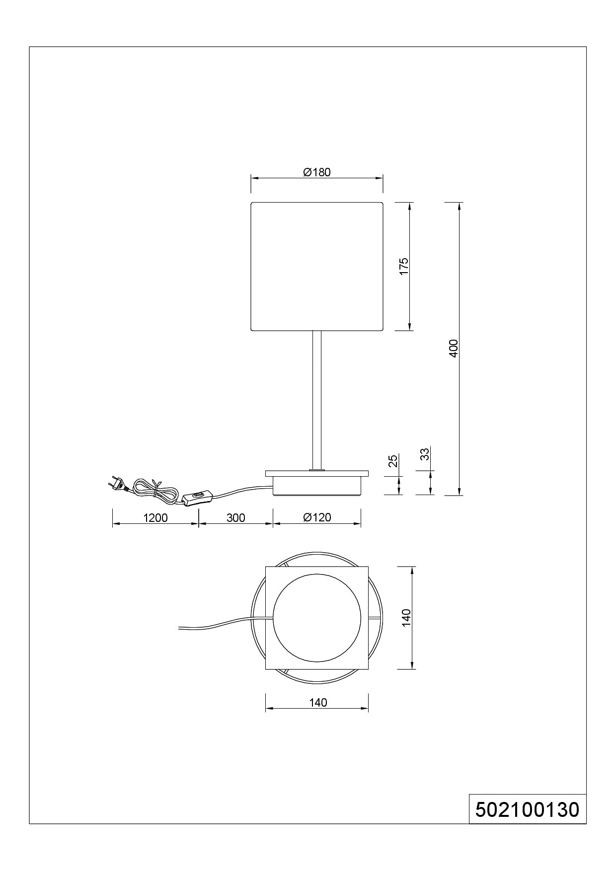 Lightess 2pcs Lampe De Chevet Bois Lampe De Chevet Tactile 3 Intensité USB Avec Ampoule E14