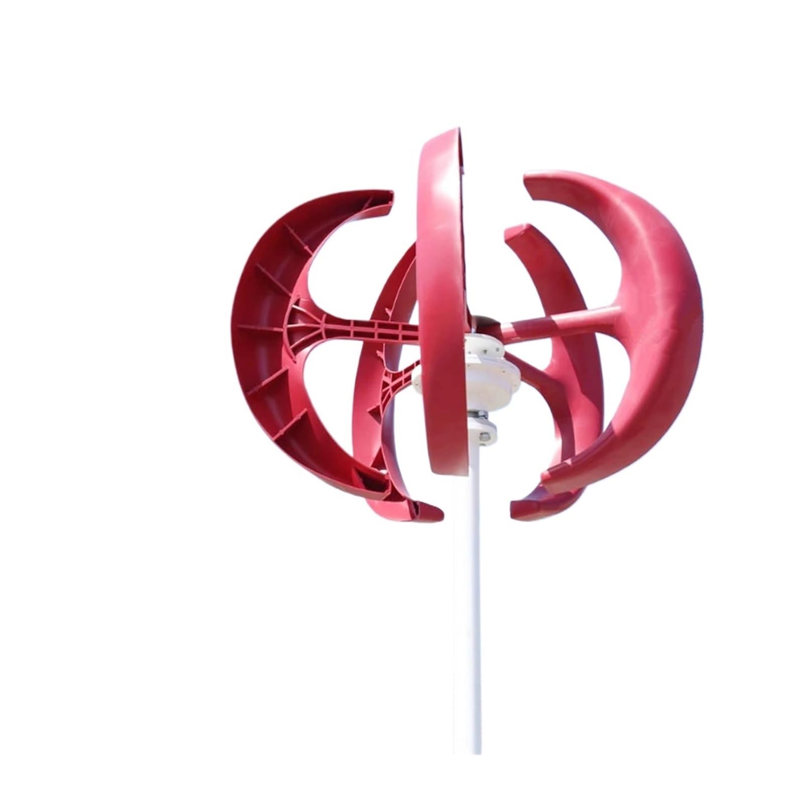 Joliane Rosso Free Energy 5Kw Low Noise Small Wind Turbine Nerator For Home 5000W 12V 24V Vertical Axis Windmill For Home Use(,Onecolor)