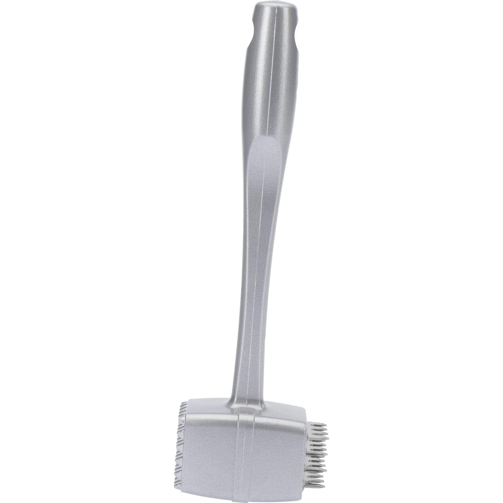 Westmark Fleisch- und Steakhammer, Länge: 23,8 cm, Rostfreier Edelstahl/Aluminium mit lebensmittelechte Spezialbeschichtung, Steakmaster, Silber, 62202260