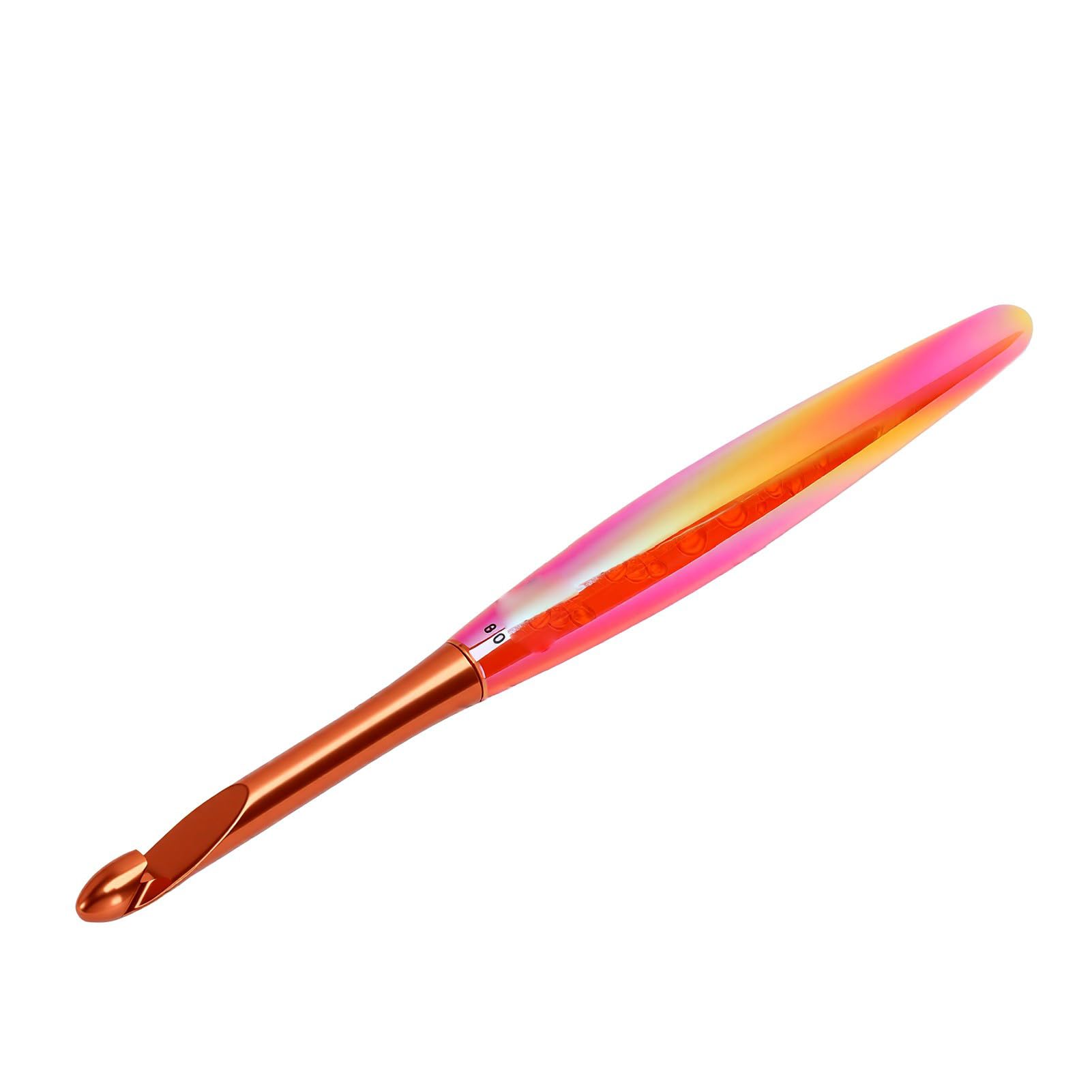 Rengue Zestaw Szydełek 10 Rozmiarów 3.0-8.0mm z Ergonomicznymi