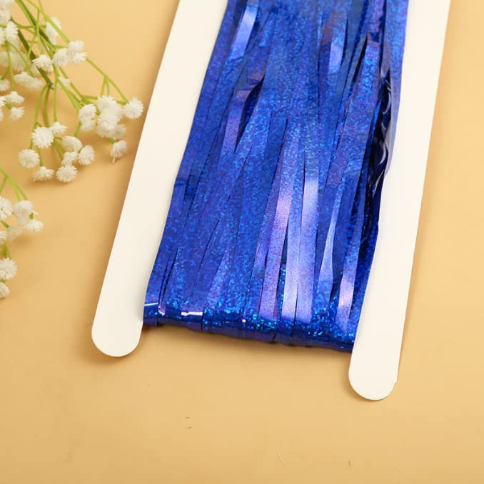 Lot De 3 Rideaux à Franges En Feuille D'aluminium Coloré – 2