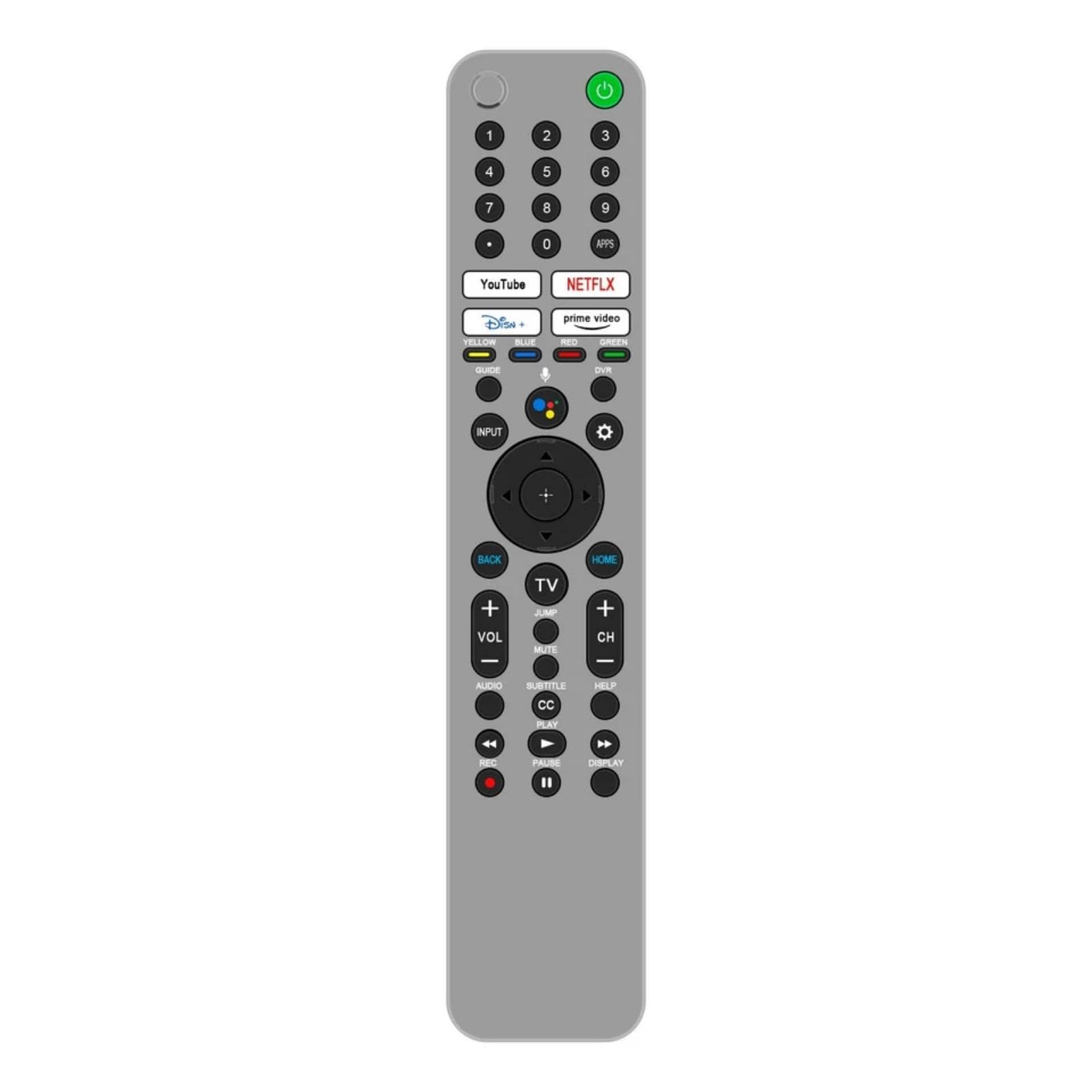 RMF-TX621U TV Voice Remote Control for Sony TV in Living Rooms or Rooms, No Programming or Pairing Needed, Replacement Remote Compatible Models XR-55A90J XR-75Z9J XR-65A90J XR-85Z9J XR-83A90J XR75Z9J