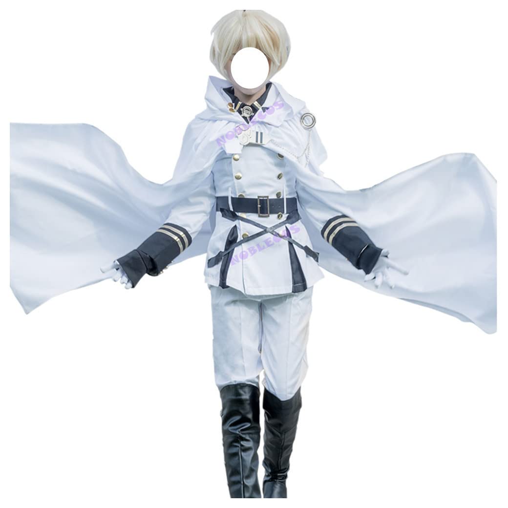 Seraph of The End Mikaela Hyakuya Cosplay Costume Owari no Seraph Vampire Fighting Suit Halloween Co