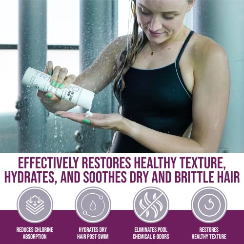 Trihard Pre & Post Swim Conditioner | Swimmers Conditioner | Pre Swim Hair Protection | Chlorine Removal Solution (Pack Of 1) #TOP1