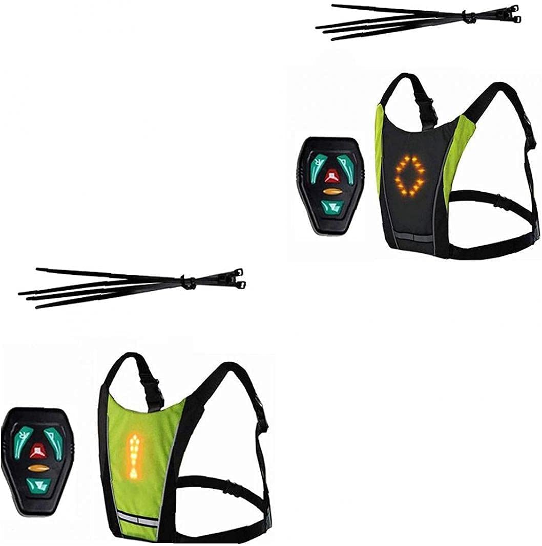 Gilet réfléchissant, lumière de sécurité exécutant gilet de vitesse réfléchissant, sécurité nocturne à haute visibilité réflecteur réglable, léger et résistant aux intempéries for le jogging et le cyc