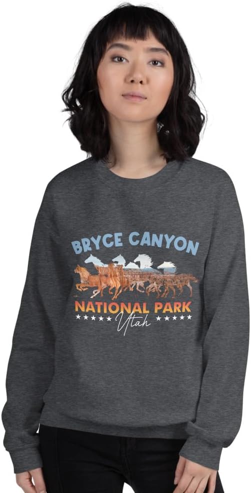 Travel Bryce Canyon National Park Mountain Utah Sweatshirt - NPT129AL