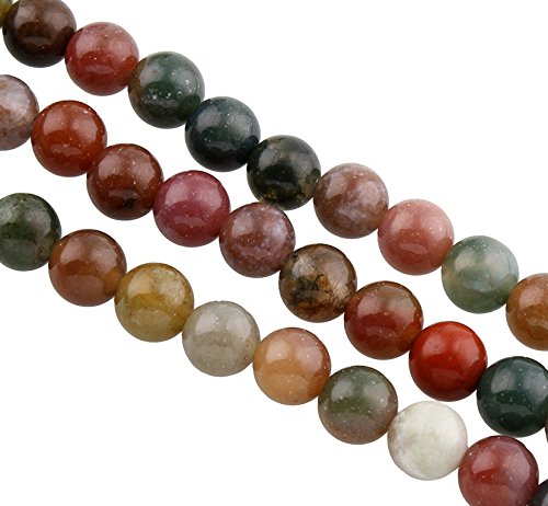 Filo Di Pietre Dure Agata Bianca Tonda Sfaccettata 18 Mm 22 Pz Per Le Tue Creazioni - Foto 14