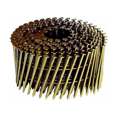 2.375 in. Wire Coil Framing Nails 15 deg Smooth Shank - Pack of 3000