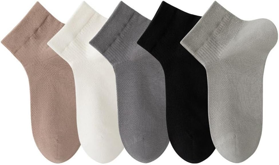 Boneless Socks, Men's Sweat Absorbing Thin Sports Shorts, Mesh Casual